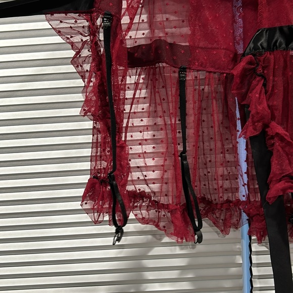 Burgundy teddy - Picture 3 of 4